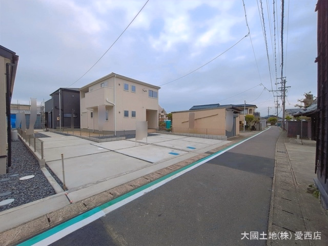 愛知県愛西市佐屋町亥新田の新築戸建て完成写真 2026年4月14日撮影