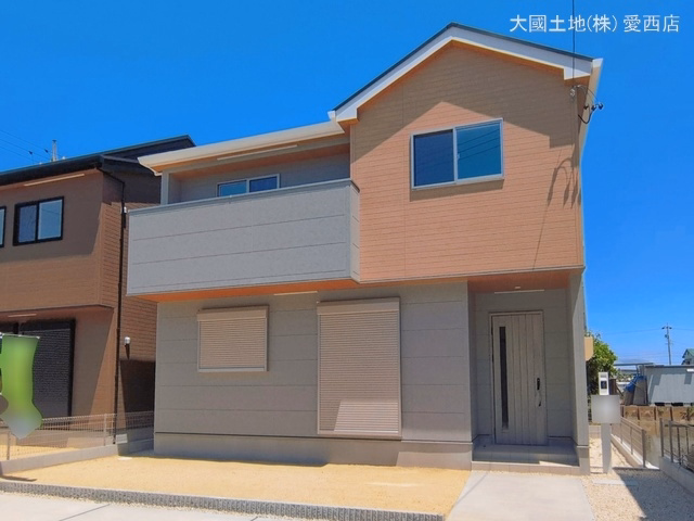 愛知県稲沢市田代１丁目の新築戸建て完成写真 2026年5月28日撮影