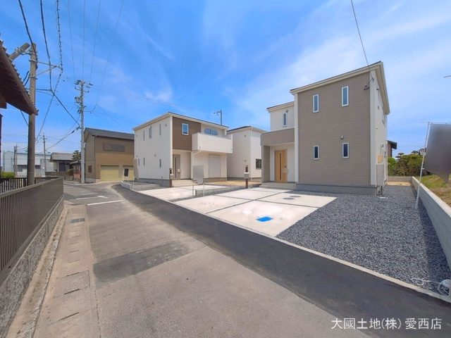 愛知県津島市宇治町字茶ノ里の新築戸建て完成写真 2026年5月12日撮影