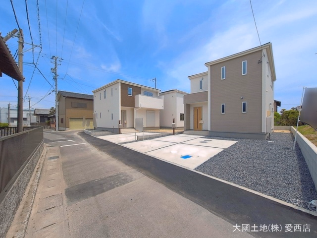 愛知県津島市宇治町字茶ノ里の新築戸建て完成写真 2026年5月12日撮影