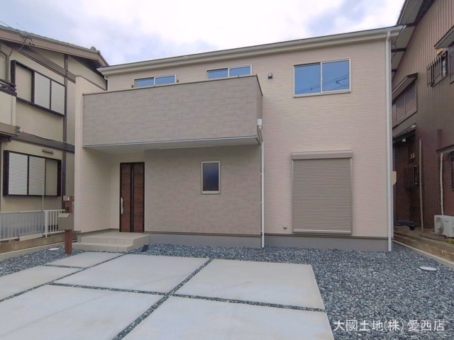 愛知県愛西市北一色町北田面の新築戸建て完成写真 2026年4月21日撮影