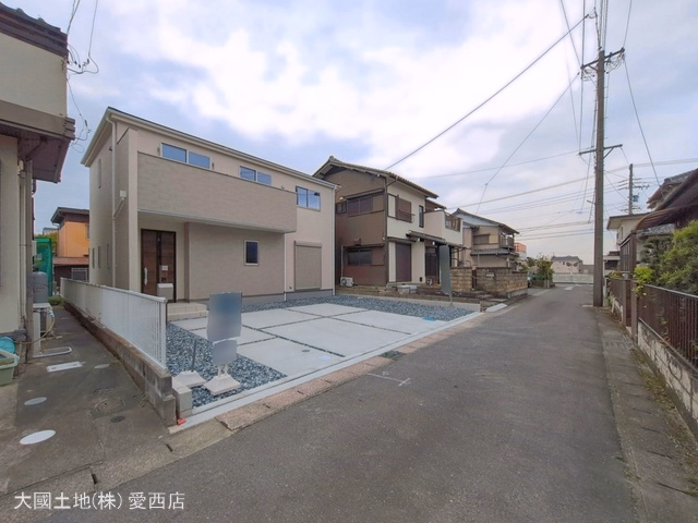 愛知県愛西市北一色町北田面の新築戸建て完成写真 2026年4月21日撮影