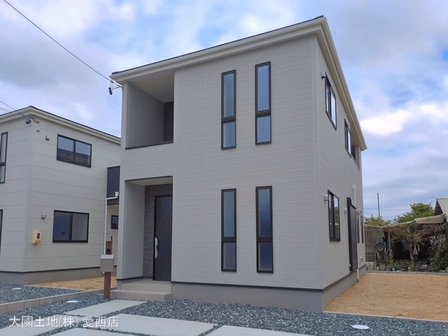 愛知県稲沢市矢合町面棒堀の新築戸建て完成写真 2026年5月27日撮影