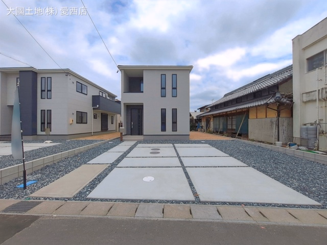 愛知県稲沢市矢合町面棒堀の新築戸建て完成写真 2026年5月27日撮影
