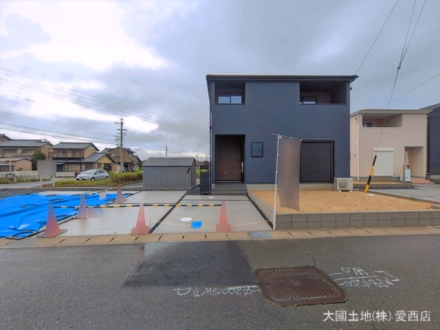 愛知県津島市大字日光字東浦の新築戸建て外構写真 2026年6月25日撮影