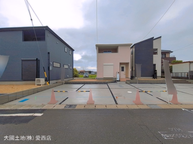 愛知県津島市大字日光字東浦の新築戸建て外構写真 2026年6月25日撮影