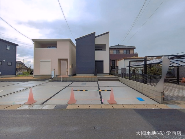 愛知県津島市大字日光字東浦の新築戸建て外構写真 2026年6月25日撮影