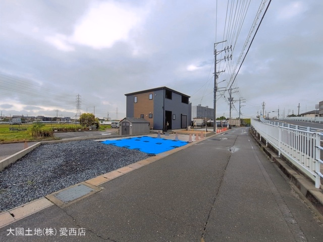 愛知県津島市大字日光字東浦の新築戸建て外構写真 2026年6月25日撮影