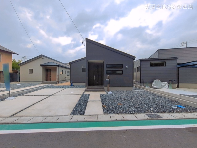 愛知県稲沢市平和町　法立北瀬古の新築戸建て完成写真 2026年5月7日撮影