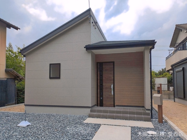 愛知県稲沢市平和町　法立北瀬古の新築戸建て完成写真 2026年5月7日撮影