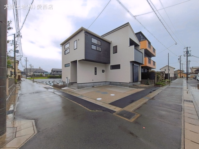 愛知県愛西市渕高町四ノ割の新築戸建て完成写真 2026年6月25日撮影