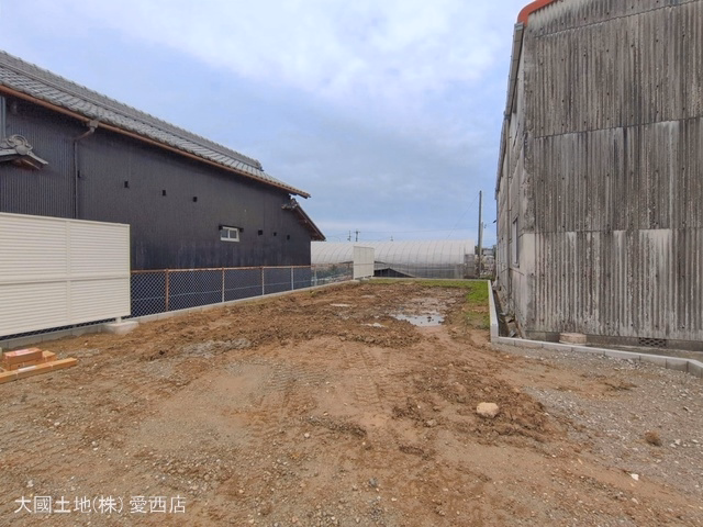 愛知県稲沢市平和町　法立北瀬古の新築戸建て更地・土地写真 2026年6月8日撮影