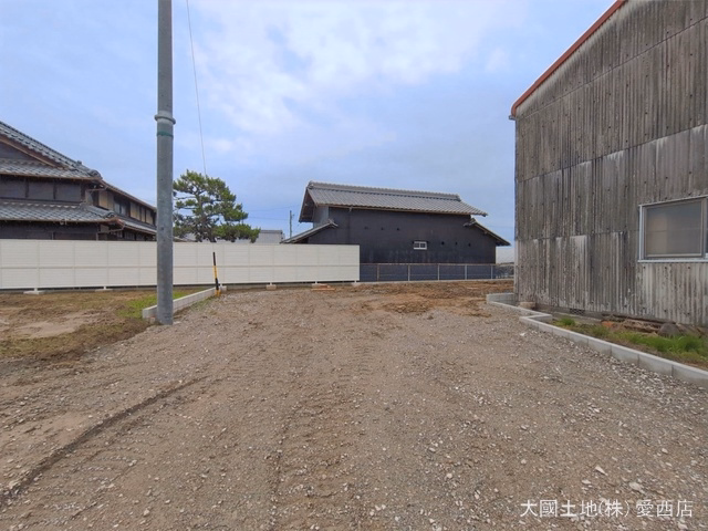 愛知県稲沢市平和町　法立北瀬古の新築戸建て更地・土地写真 2026年6月8日撮影