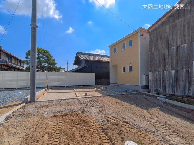 新築戸建て 稲沢市平和町法立北瀬古第4 3号棟 外構