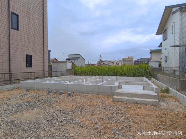 新築戸建て あま市第1七宝町秋竹四町田 基礎