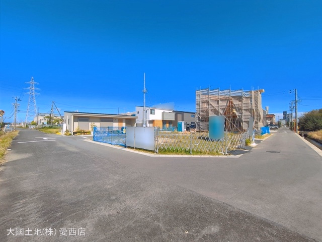 新築戸建て 稲沢市第1天池五反田町 3号棟 上棟