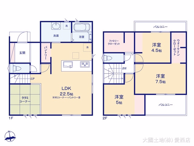 稲沢市天池五反田町（戸建）03 間取図