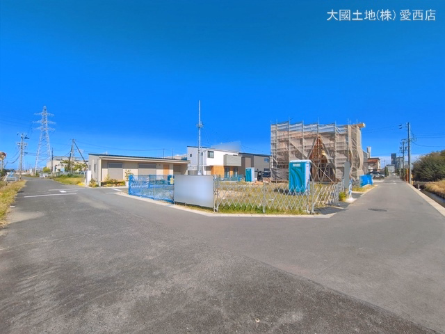 新築戸建て 稲沢市第1天池五反田町 4号棟 上棟