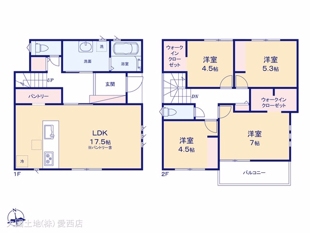 稲沢市天池五反田町(戸建)04 間取図
