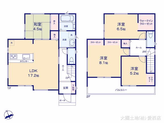 津島市宮川町2丁目（戸建） 間取図