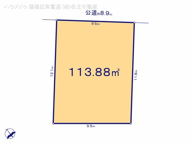 名古屋市緑区神沢1丁目（土地）04 区画図