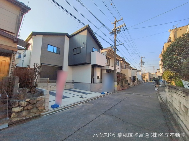 愛知県名古屋市南区上浜町の新築戸建て完成写真 2026年2月11日撮影