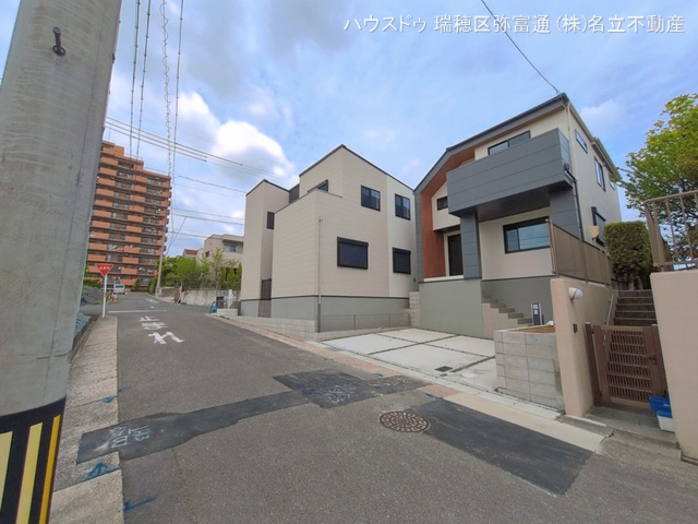 愛知県名古屋市天白区梅が丘3丁目の新築戸建て完成写真 2026年4月13日撮影
