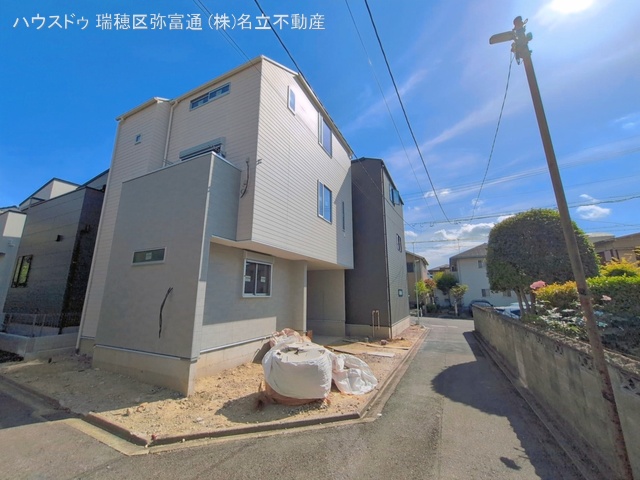 愛知県名古屋市南区呼続2丁目の新築戸建て外構写真 2026年5月10日撮影