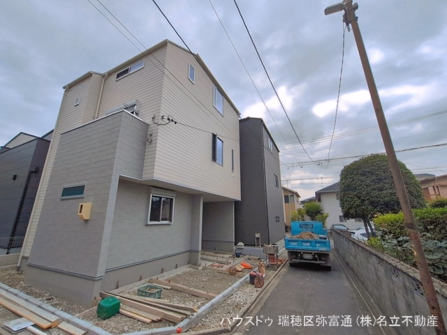 愛知県名古屋市南区呼続２丁目の新築戸建て外構写真 2026年6月4日撮影