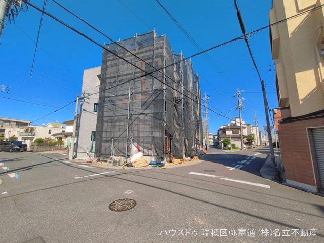 愛知県名古屋市昭和区折戸町３丁目の新築戸建てシート写真 2026年4月15日撮影