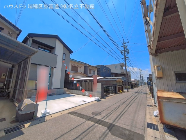 愛知県名古屋市緑区鳴海町字中汐田の新築戸建て完成写真 2026年6月11日撮影