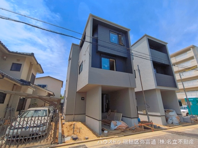 愛知県名古屋市昭和区丸屋町１丁目の新築戸建て外構写真 2026年6月14日撮影