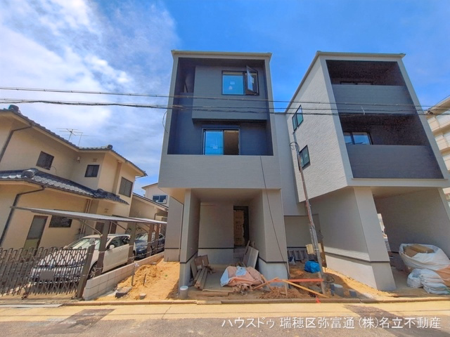 愛知県名古屋市昭和区丸屋町１丁目の新築戸建て外構写真 2026年6月14日撮影