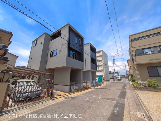 愛知県名古屋市昭和区丸屋町１丁目の新築戸建て外構写真 2026年6月14日撮影