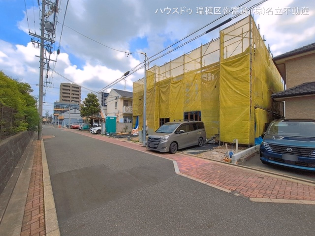 愛知県名古屋市昭和区塩付通7丁目の新築戸建て上棟写真 2026年6月28日撮影