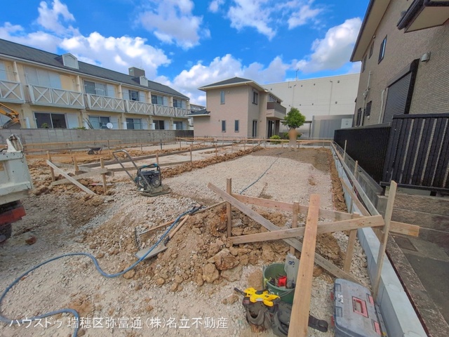 愛知県名古屋市昭和区塩付通７丁目の新築戸建て基礎写真 2026年5月10日撮影