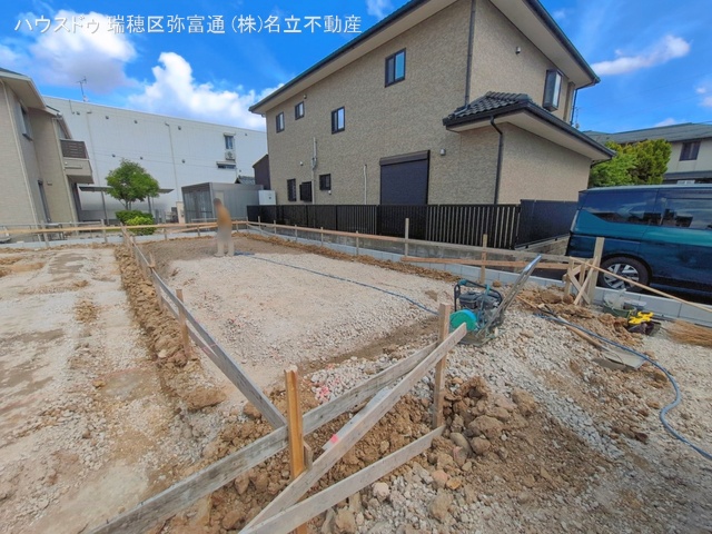 愛知県名古屋市昭和区塩付通７丁目の新築戸建て基礎写真 2026年5月10日撮影