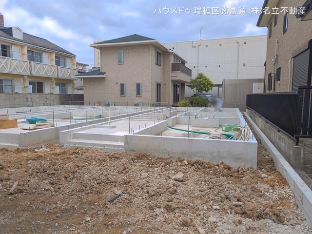 愛知県名古屋市昭和区塩付通７丁目の新築戸建て基礎写真 2026年6月4日撮影