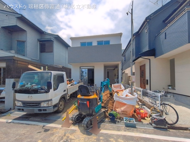 愛知県名古屋市瑞穂区白砂町３丁目の新築戸建て外構写真 2026年6月14日撮影