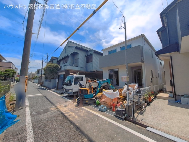 愛知県名古屋市瑞穂区白砂町３丁目の新築戸建て外構写真 2026年6月14日撮影