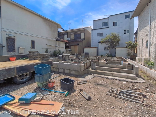 愛知県名古屋市南区三条２丁目の新築戸建て基礎写真 2026年6月7日撮影