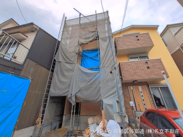 新築戸建て 瑞穂区惣作町310【1】 1号棟 上棟