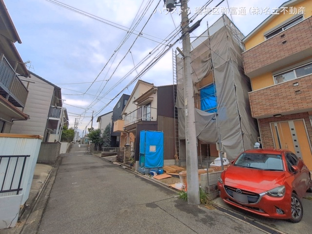 新築戸建て 瑞穂区惣作町310【1】 1号棟 上棟