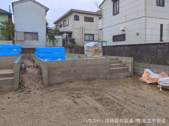 新築戸建て 昭和区川名町418 1号棟 基礎