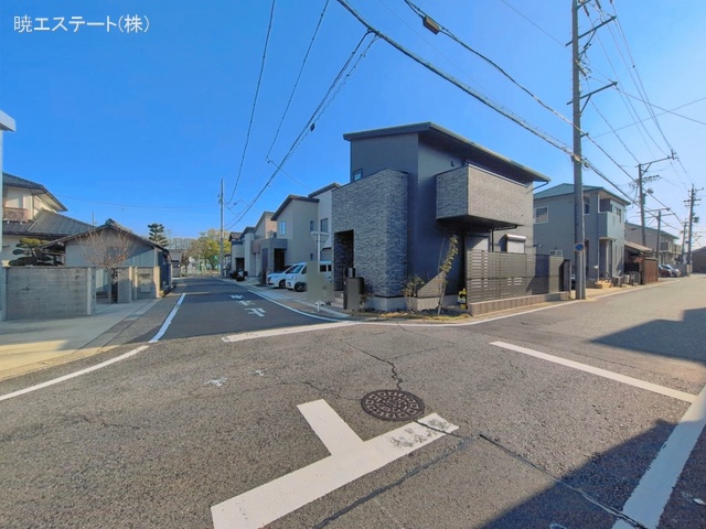愛知県名古屋市北区如意４丁目の未入居 戸建て完成写真 2026年4月2日撮影