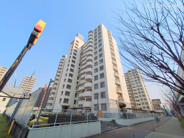 愛知県名古屋市中川区山王２丁目のマンション『山王住宅N棟』外観写真 2025年3月25日撮影