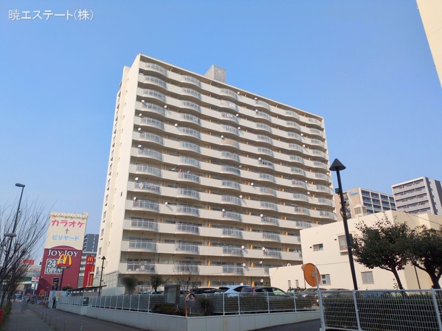 愛知県名古屋市中川区山王２丁目のマンション『山王住宅N棟』外観写真 2025年3月25日撮影