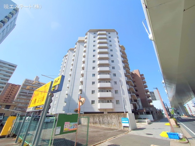 愛知県名古屋市東区泉１丁目のマンション『グリーンハイツ外堀通り』外観写真 2025年4月13日撮影