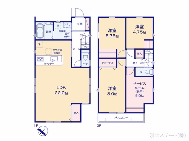 名古屋市緑区大高町字折戸 間取図