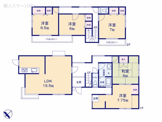 名古屋市緑区武路町 間取図